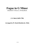 Fugue in G Minor (for Handbells)
